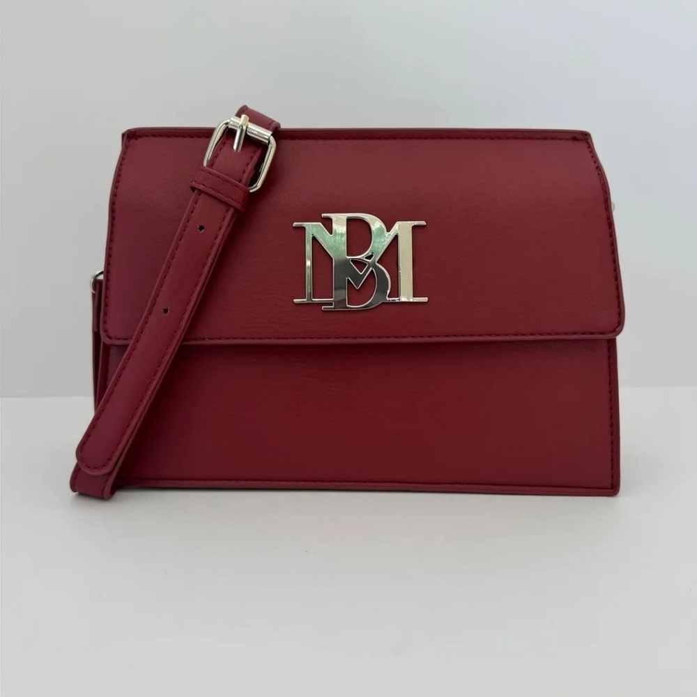 Badgley Mischka In Elegant Red Women's Crossbody Bag